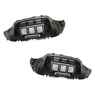 Replacement - Rear Driver and Passenger Side Fender Liner Set (CAPA Certified)