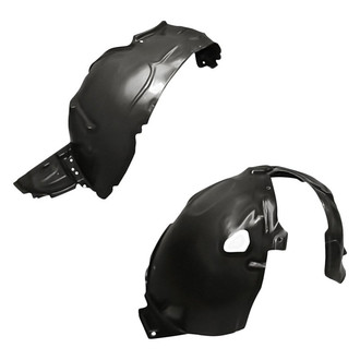 Replacement - Front Driver and Passenger Side Fender Liner Set (Standard Line)
