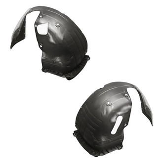 Replacement - Front Driver and Passenger Side Fender Liner Set (Standard Line)