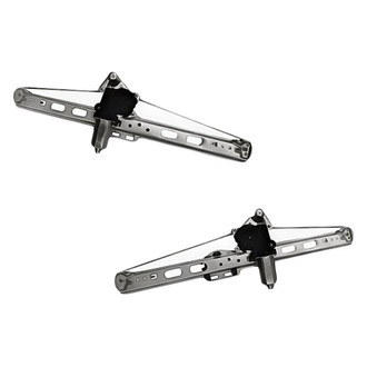 Replacement - Rear Driver and Passenger Side Power Window Regulator and Motor Assembly Set