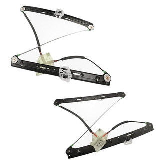 Replacement - Front Driver and Passenger Side Power Window Regulator without Motor Set