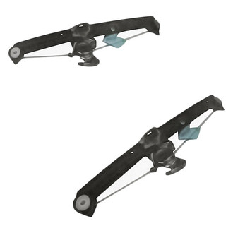 Replacement - Rear Driver and Passenger Side Power Window Regulator without Motor Set