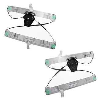 Replacement - Front Driver and Passenger Side Power Window Regulator without Motor Set