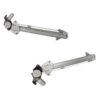 Replacement - Front Driver and Passenger Side Power Window Regulator and Motor Assembly Set
