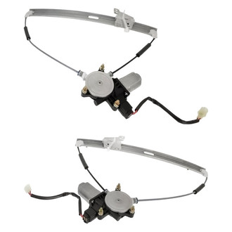 Replacement - Front Driver and Passenger Side Power Window Regulator without Motor Set