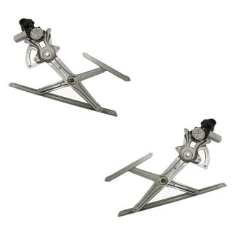 Replacement - Front Driver and Passenger Side Power Window Regulator and Motor Assembly Set