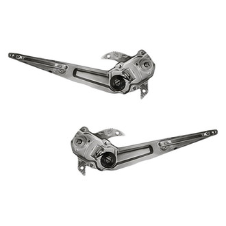 Replacement - Front Driver and Passenger Side Manual Window Regulator Set