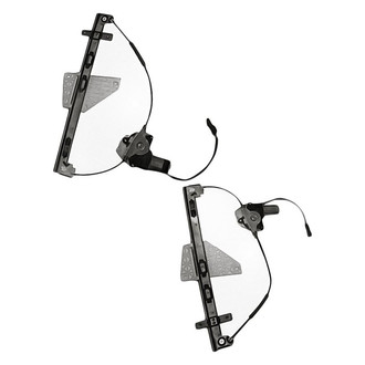 Replacement - Rear Driver and Passenger Side Power Window Regulator and Motor Assembly Set