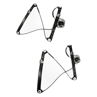 Replacement - Front Driver and Passenger Side Power Window Regulator without Motor Set