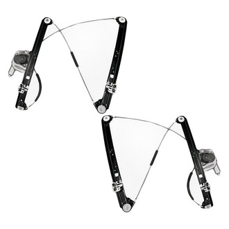 Replacement - Front Driver and Passenger Side Power Window Regulator and Motor Assembly Set