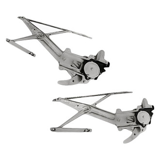Replacement - Front Driver and Passenger Side Power Window Regulator and Motor Assembly Set