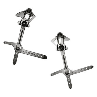 Replacement - Front Driver and Passenger Side Manual Window Regulator Set