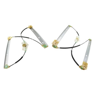 Replacement - Front Driver and Passenger Side Power Window Regulator without Motor Set