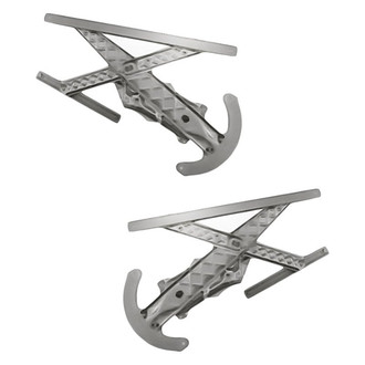 Replacement - Front Driver and Passenger Side Power Window Regulator without Motor Set