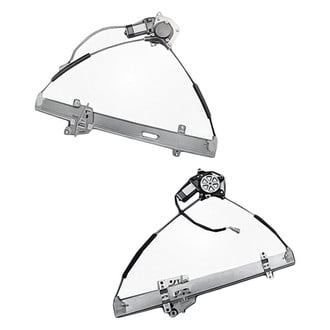 Replacement - Front Driver and Passenger Side Power Window Regulator and Motor Assembly Set