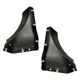 Replacement - Front Driver and Passenger Side Fender Splash Shield Set (Standard Line)