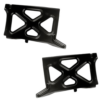 Replacement - Rear Driver and Passenger Side Bumper Cover Reinforcement Set (Standard Line)