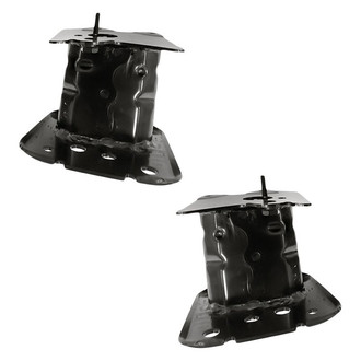 Replacement - Rear Driver and Passenger Side Bumper Reinforcement Bracket Set (CAPA Certified)