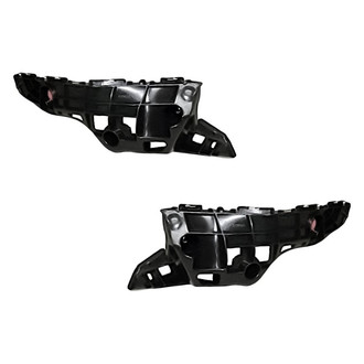 Replacement - Front Outer Driver and Passenger Side Bumper Cover Support Bracket Set (Standard Line)