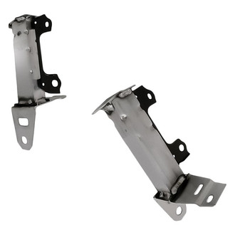 Replacement - Front Lower Driver and Passenger Side Bumper Cover Support Set (CAPA Certified)