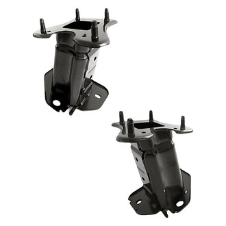 Replacement - Rear Driver and Passenger Side Bumper Impact Bar Bracket Set (CAPA Certified)