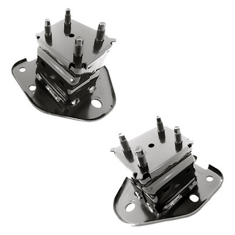 Replacement - Rear Driver and Passenger Side Bumper Bracket Set (Standard Line)