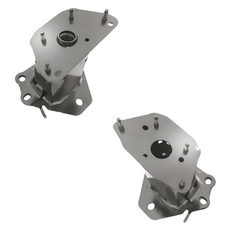 Replacement - Rear Driver and Passenger Side Bumper Bracket Set (Standard Line)