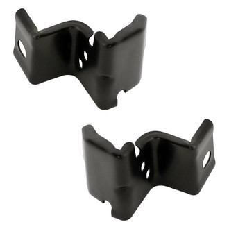 Replacement - Front Lower Driver and Passenger Side Bumper Support Bracket Set (Standard Line)