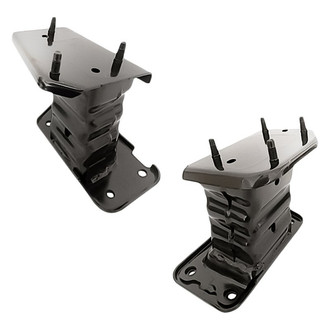 Replacement - Front Driver and Passenger Side Bumper Bracket Set (CAPA Certified)