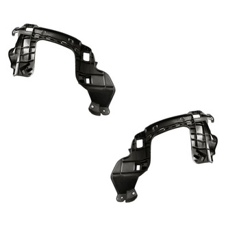 Replacement - Rear Driver and Passenger Side Bumper Bracket Set (Standard Line)