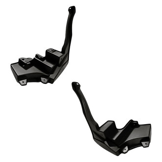 Replacement - Front Lower Driver and Passenger Side Bumper Cover Bracket Set (Standard Line)