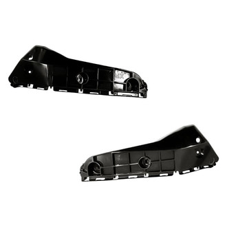 Replacement - Front Driver and Passenger Side Bumper Cover Support Set (Standard Line)