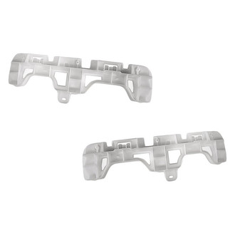 Replacement - Front Outer Driver and Passenger Side Bumper Cover Support Set (Standard Line)