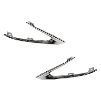 Replacement - Front Inner Driver and Passenger Side Fog Light Trim Set (Standard Line)