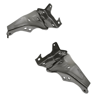 Replacement - Front Upper Inner Driver and Passenger Side Bumper Cover Support Set (Standard Line)