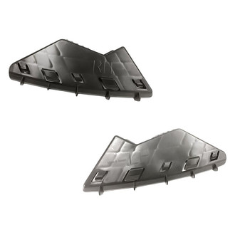 Replacement - Front Upper Driver and Passenger Side Bumper Cover Support Set (Standard Line)