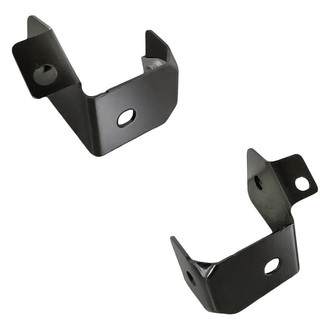 Replacement - Front Outer Driver and Passenger Side Bumper Mounting Bracket Set (Standard Line)
