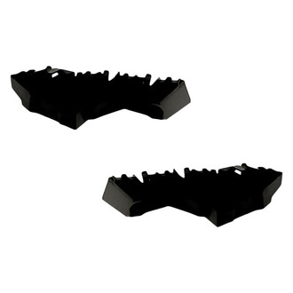 Replacement - Rear Driver and Passenger Side Bumper Support Bracket Set (CAPA Certified)