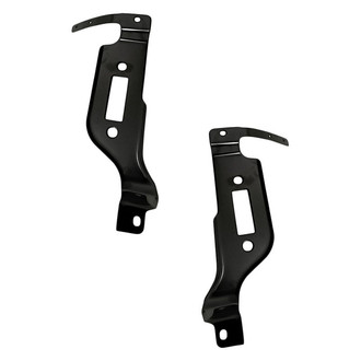 Replacement - Front Outer Driver and Passenger Side Bumper Mounting Bracket Set (CAPA Certified)