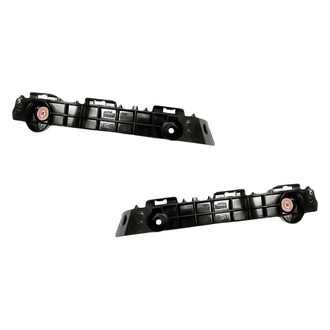 Replacement - Front Driver and Passenger Side Bumper Cover Retainer Bracket Set (CAPA Certified)