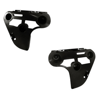 Replacement - Front Driver and Passenger Side Bumper Support Bracket Set (CAPA Certified)