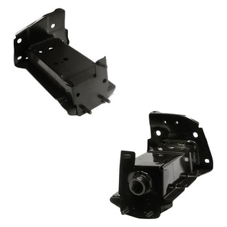 Replacement - Front Driver and Passenger Side Bumper Reinforcement Bracket Set (Standard Line)