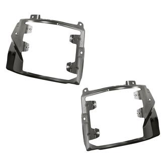 Replacement - Front Outer Driver and Passenger Side Bumper Support Bracket Set (Standard Line)