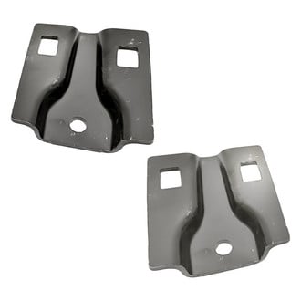 Replacement - Front Lower Driver and Passenger Side Bumper Cover Support Set (Standard Line)