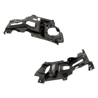Replacement - Front Outer Driver and Passenger Side Bumper Face Bar Bracket Set (Standard Line)