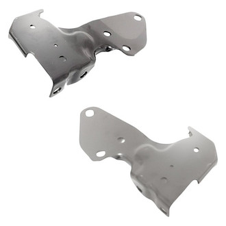 Replacement - Rear Driver and Passenger Side Bumper Bracket Set (CAPA Certified)