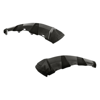 Replacement - Front Upper Driver and Passenger Side Bumper Cover Support Filler Set (Standard Line)