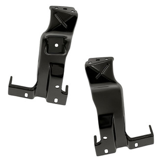Replacement - Front Driver and Passenger Side Bumper Support Bracket Set (Standard Line)