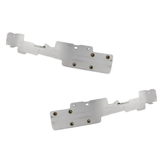 Replacement - Front Driver and Passenger Side Headlight Bracket Set (Standard Line)