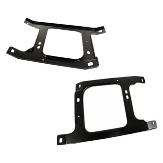 Replacement - Front Driver and Passenger Side Bumper Reinforcement Support Bracket Set (CAPA Certified)